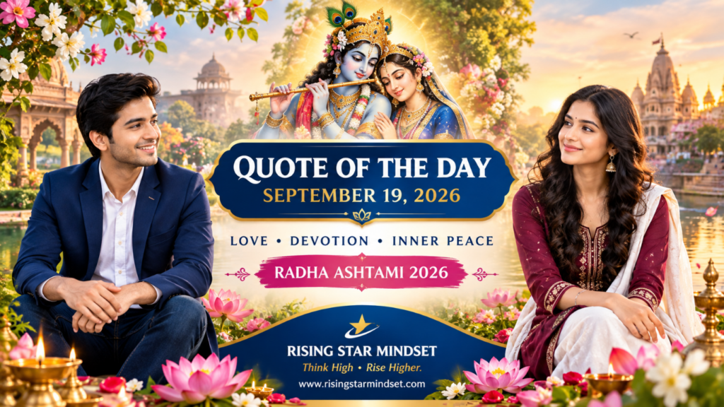Quote of the Day September 19, 2026