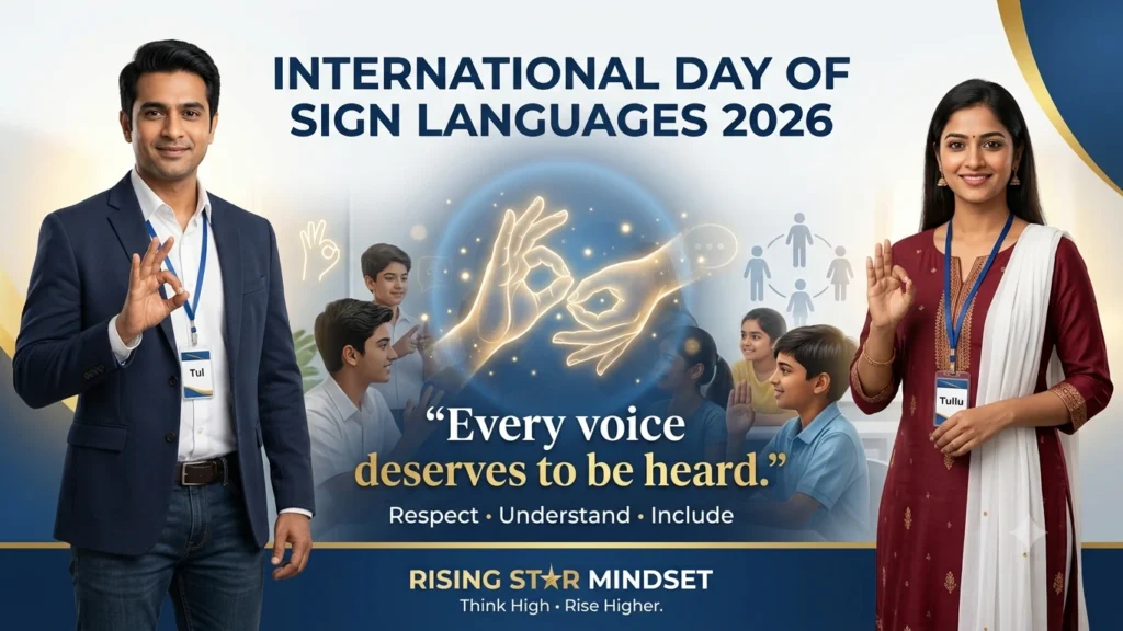 International Day of Sign Languages 2026