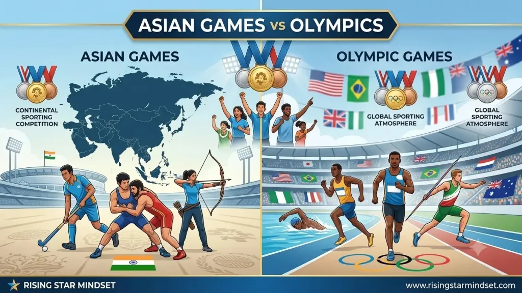 What Makes Asian Games 2026 Different from the Olympics?